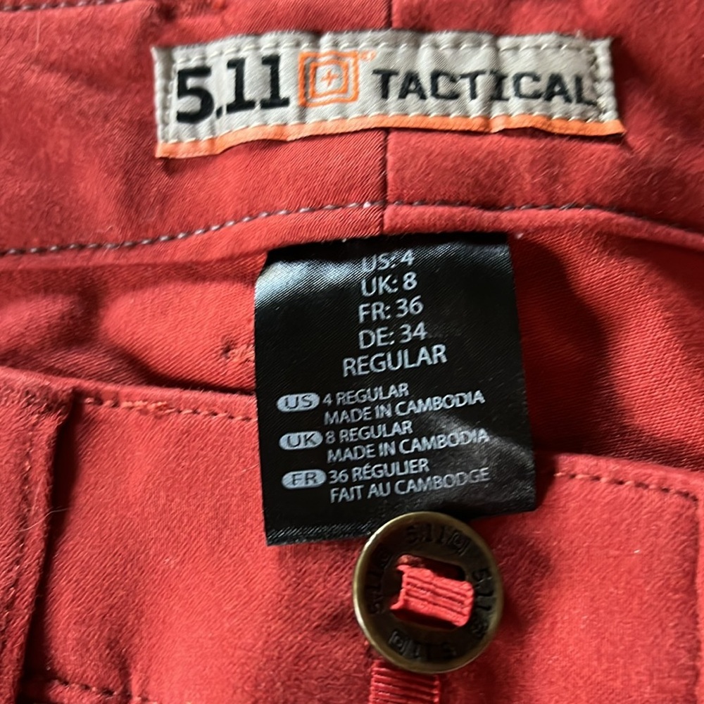 511 Tactical Rust Color Pants - Picture 6 of 12